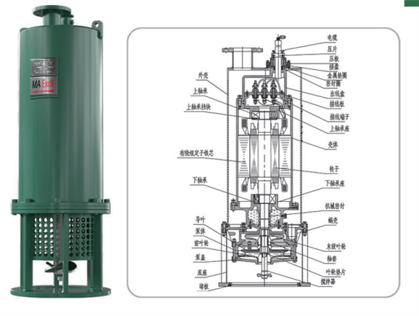 内裝(zhuang)式攪拌泵